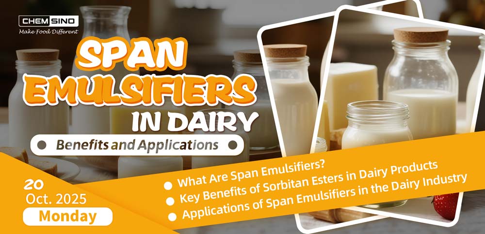 Span Emulsifiers in Dairy